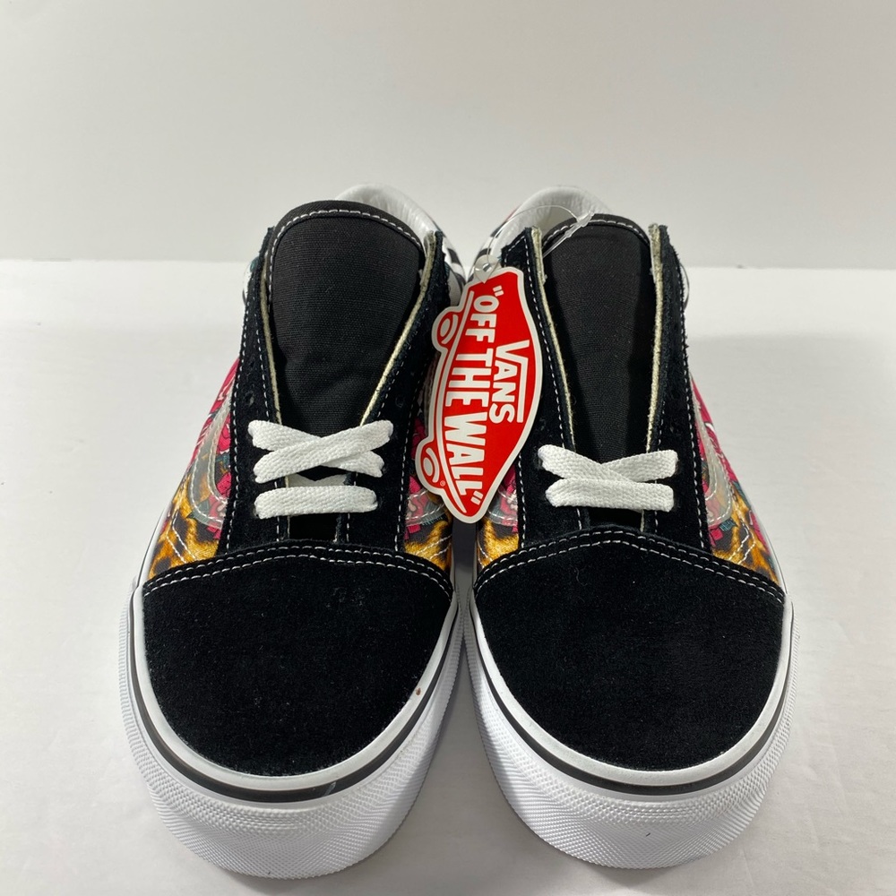 Vans Old Skool Rose Animal Checkerboard Sneakers - Picture 4 of 6